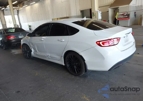 2015 Chrysler 200 S из США, поврежденный, VIN 1C3CCCBBXFN653309